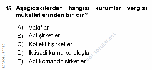 Soru 15