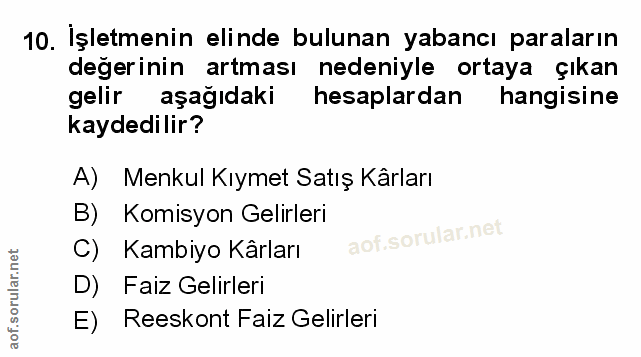 Soru 10