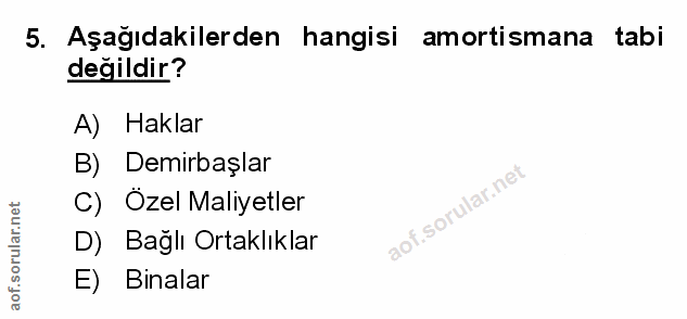 Soru 5