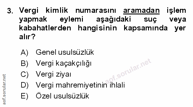 Soru 3