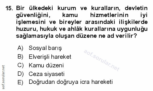 Soru 15