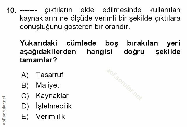 Soru 10