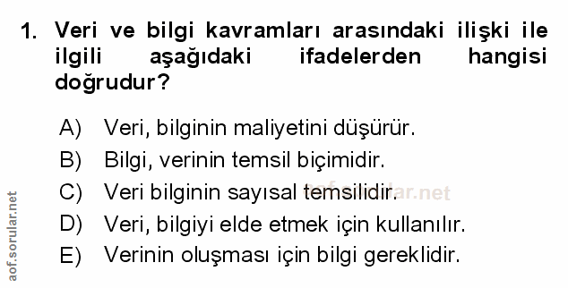 Soru 1