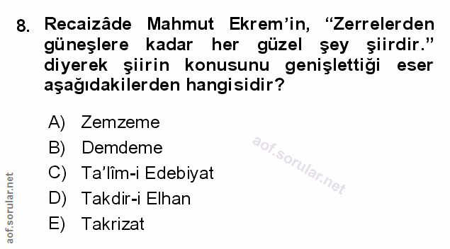 Soru 8