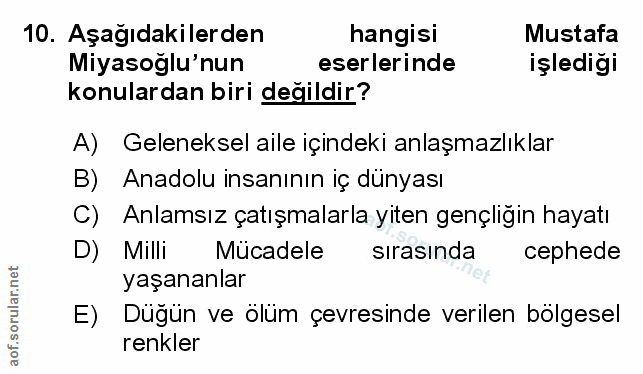 Soru 10