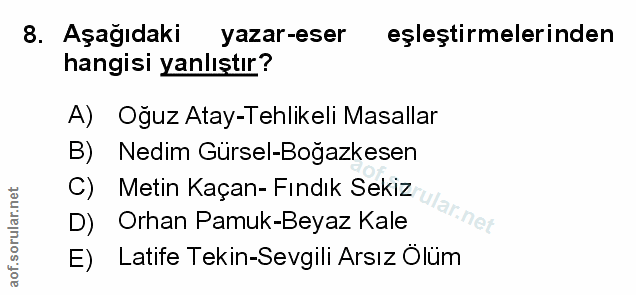 Soru 8
