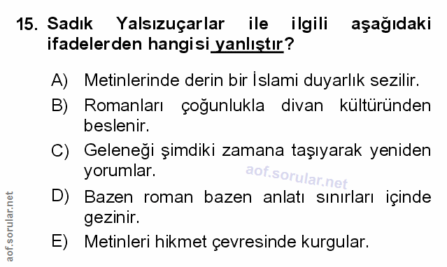 Soru 15