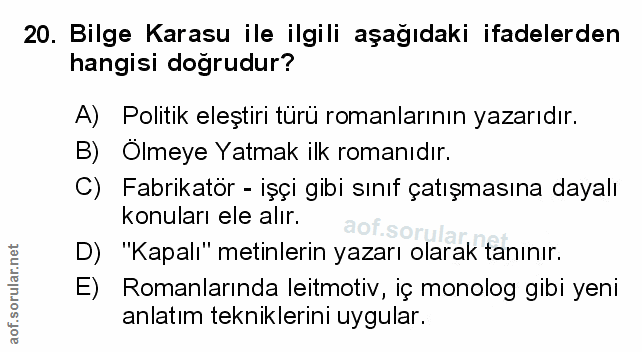 Soru 20