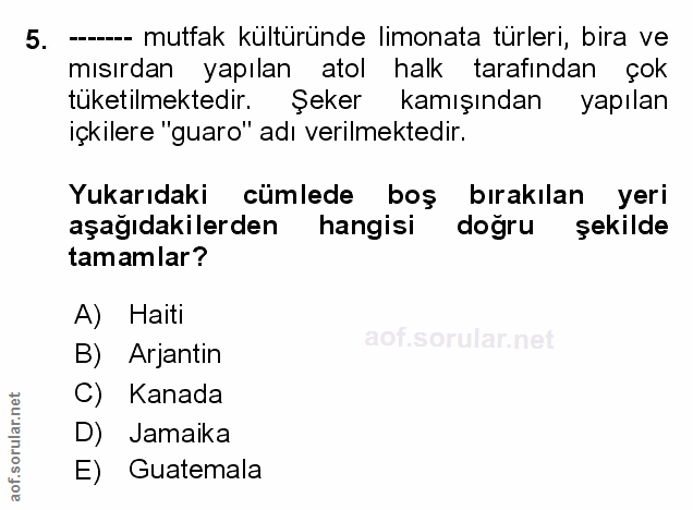 Soru 5
