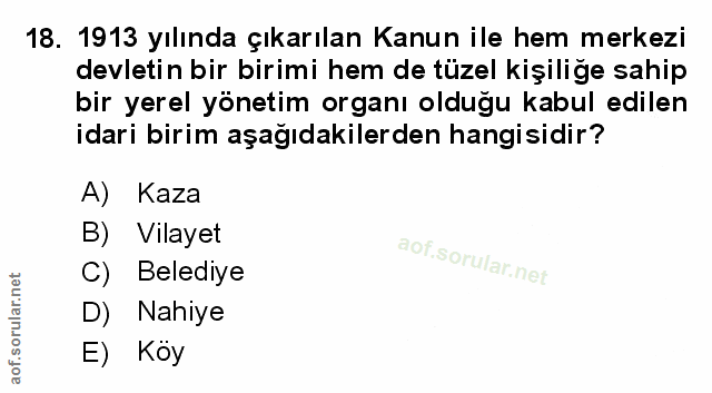 Soru 18