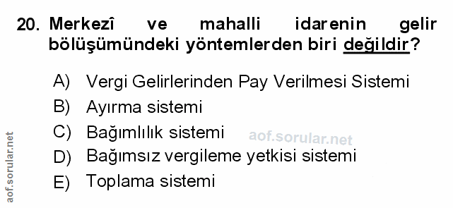 Soru 20