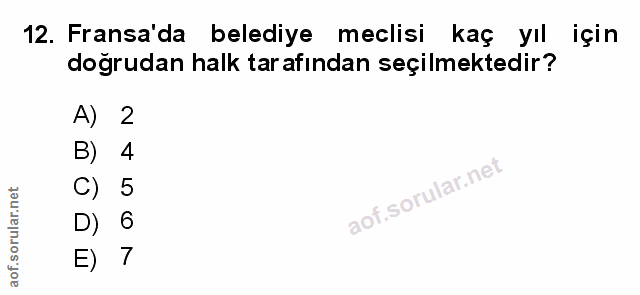 Soru 12