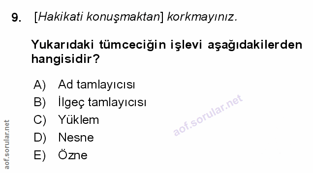 Soru 9