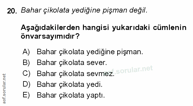 Soru 20