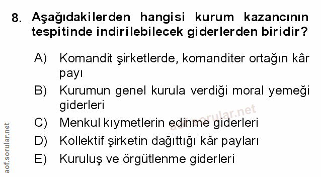 Soru 8