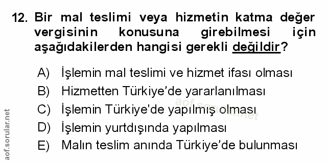 Soru 12