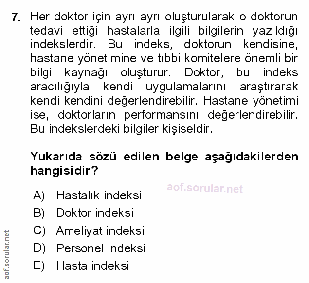 Soru 7