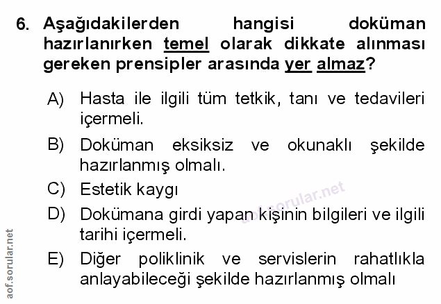 Soru 6
