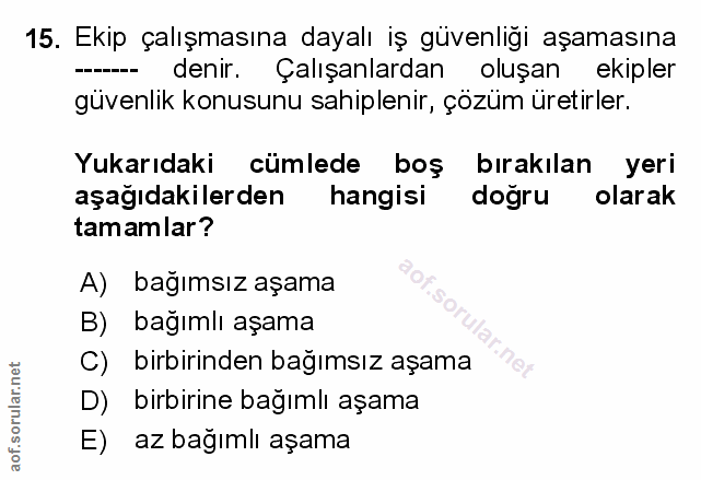 Soru 15