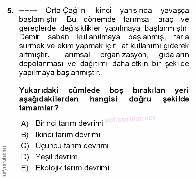 Soru 5