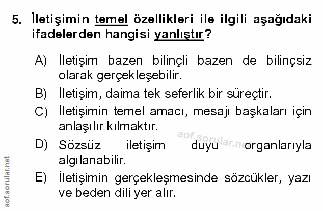 Soru 5