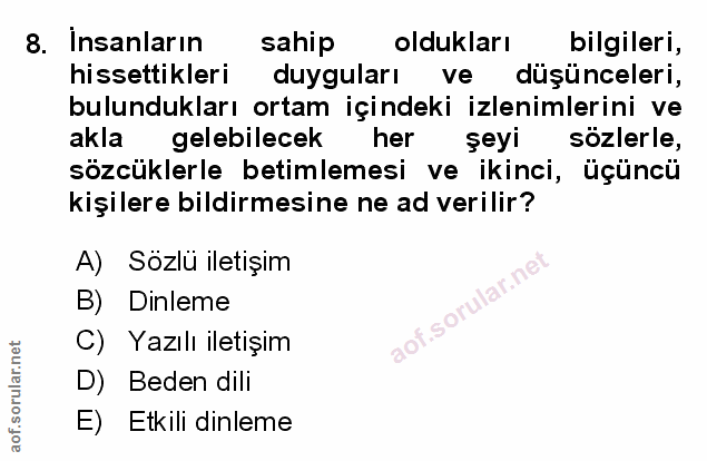 Soru 8