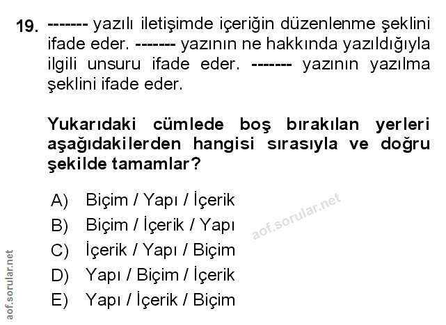 Soru 19