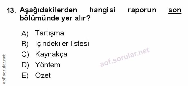 Soru 13