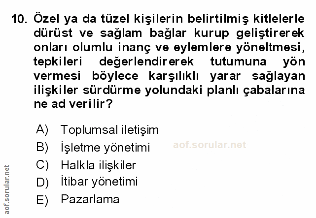 Soru 10