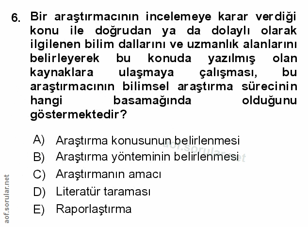 Soru 6