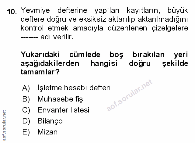 Soru 10