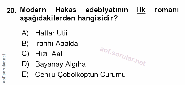 Soru 20