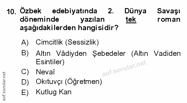 Soru 10