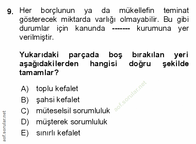 Soru 9