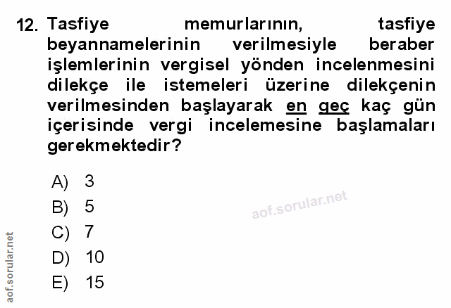 Soru 12