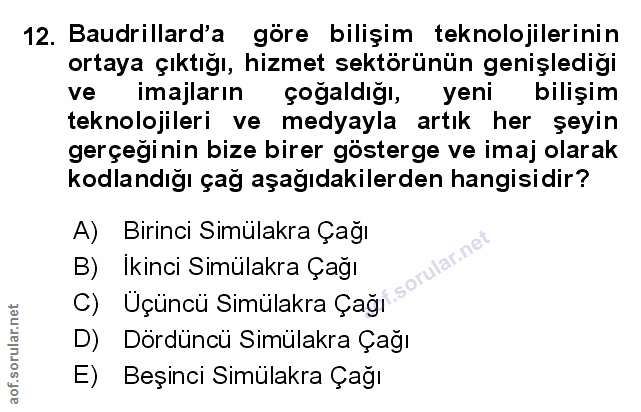 Soru 12