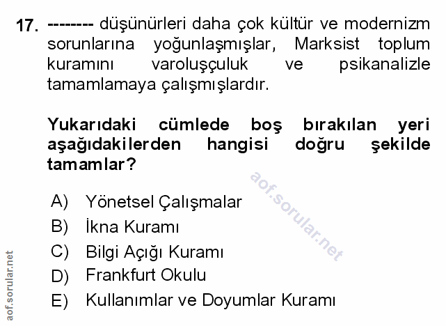 Soru 17