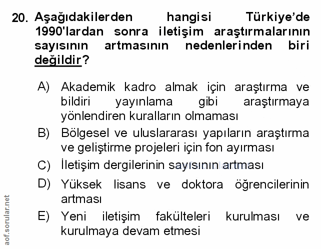 Soru 20