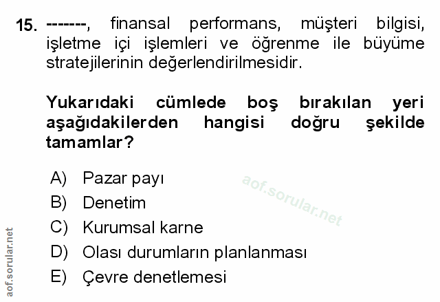 Soru 15