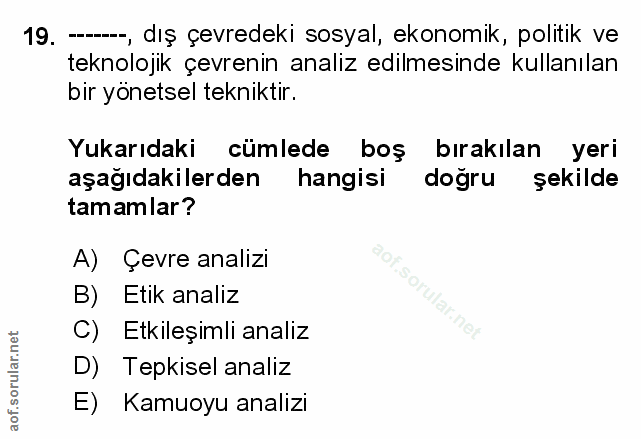 Soru 19