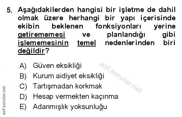Soru 5