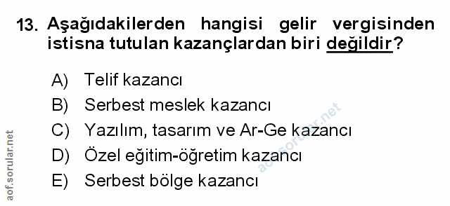 Soru 13
