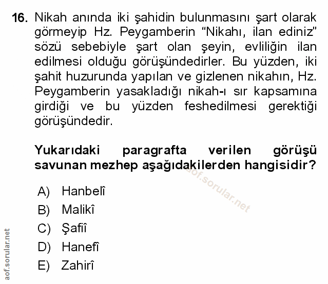 Soru 16