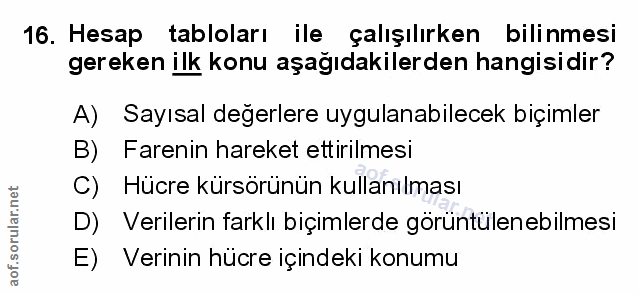 Soru 16