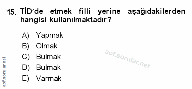 Soru 15