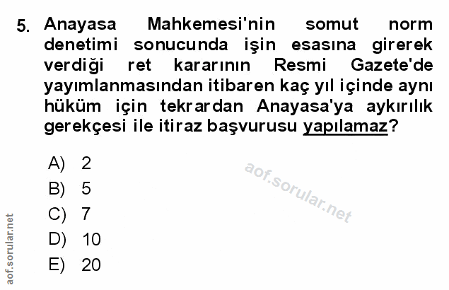 Soru 5