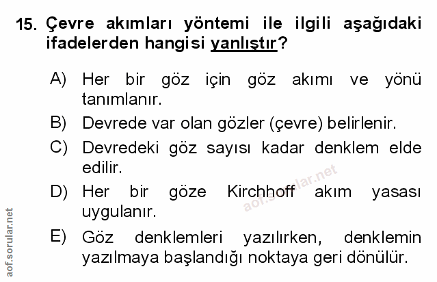 Soru 15