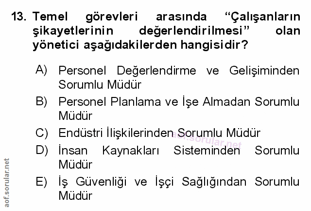 Soru 13