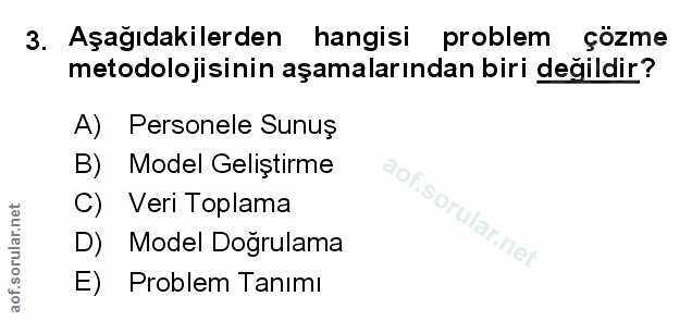 Soru 3