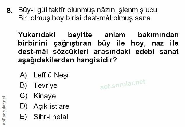 Soru 8